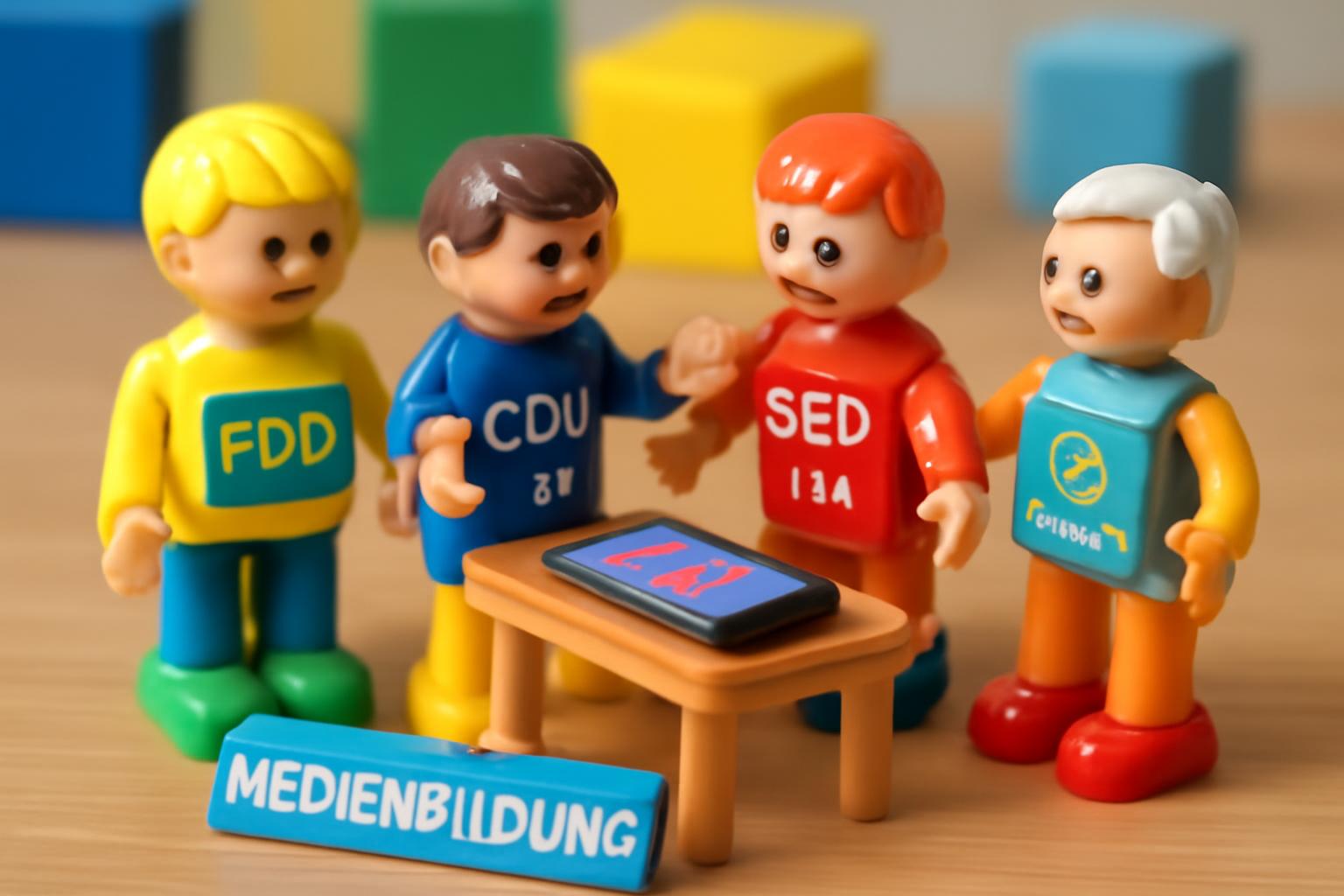 FDP: Medienbildung statt Pauschalverbot; Debatte um Altersschranke 🧑‍🏫📱