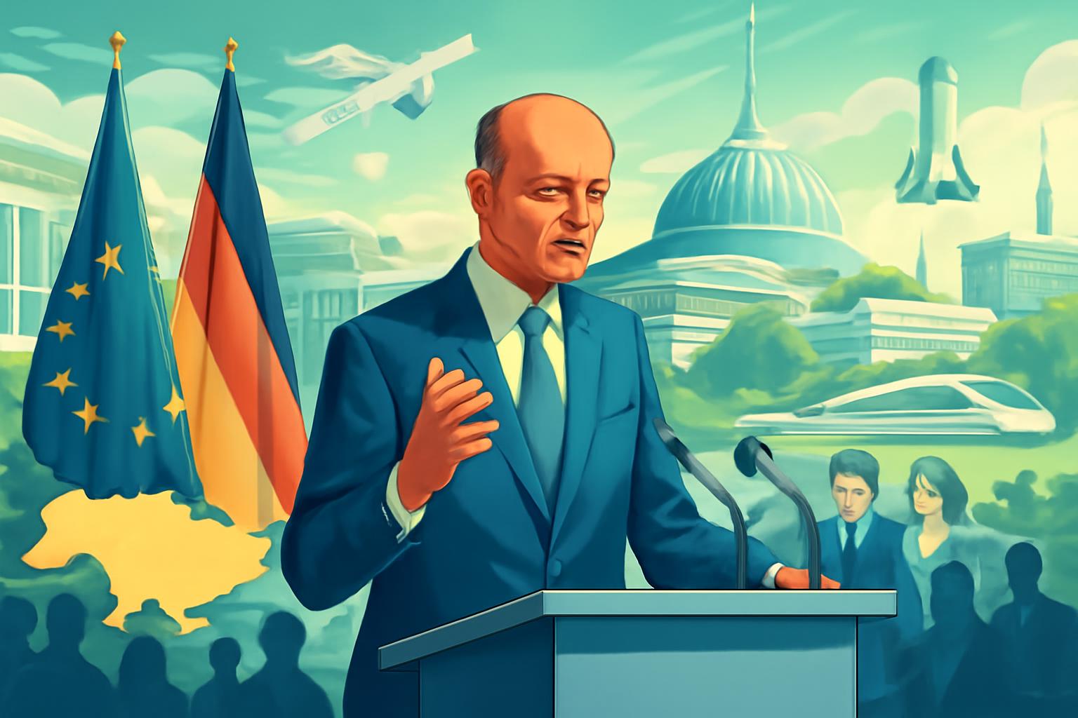 Merz: Europas Selbstbewusstsein stärken; CDU setzt auf Wachstum, Bürokratieabbau 🇪🇺💼