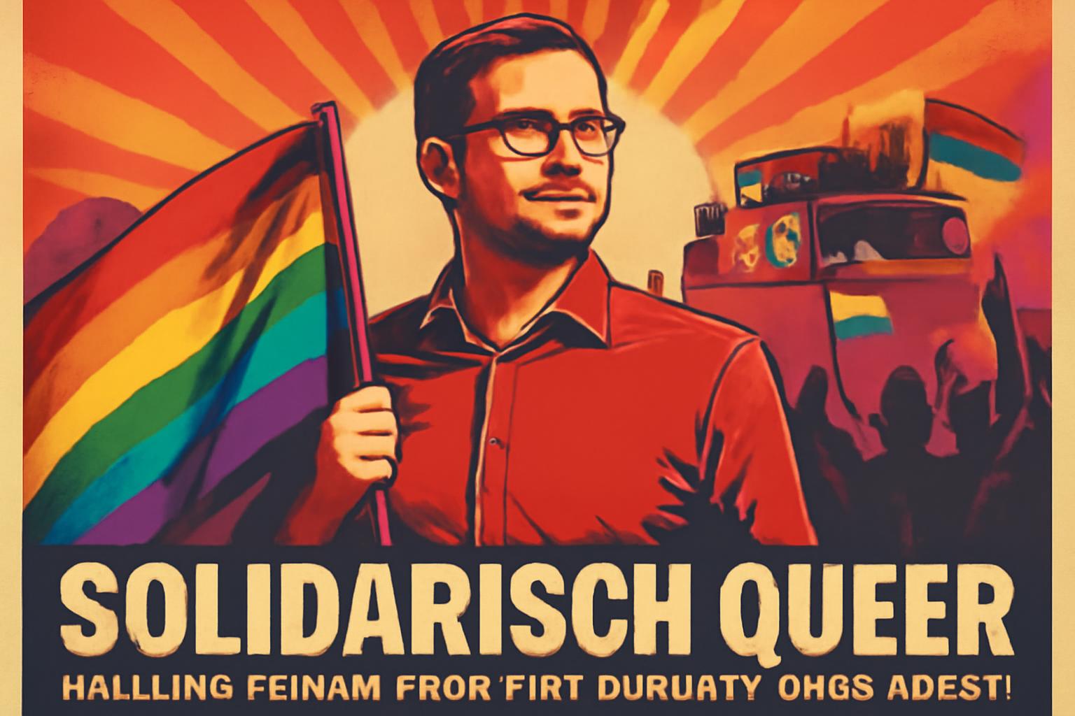 Tim Klüssendorf fährt beim CSD Hamburg 2026 auf SPD-Wagen 90 – Motto Solidarisch queer 🌈✊