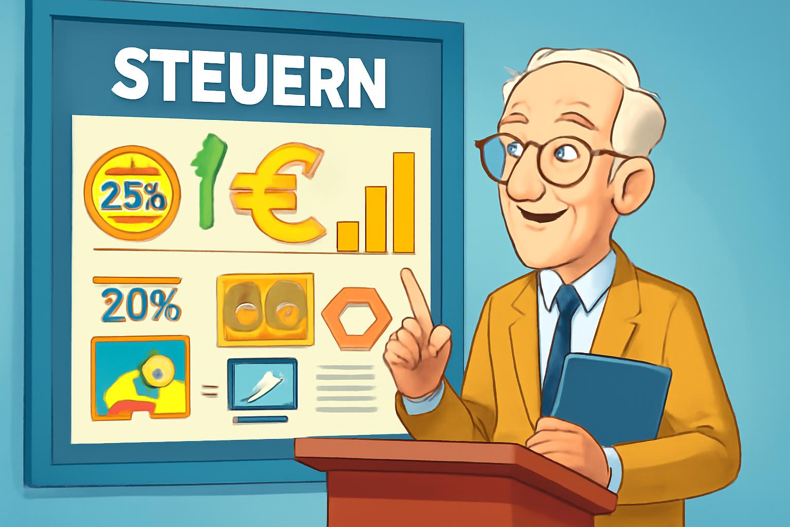 FDP-Steuerkonzept: 20% KöSt inkl. Gewerbesteuer, Vier-Stufen-Tarif, Subventionsabbau 🚀💶