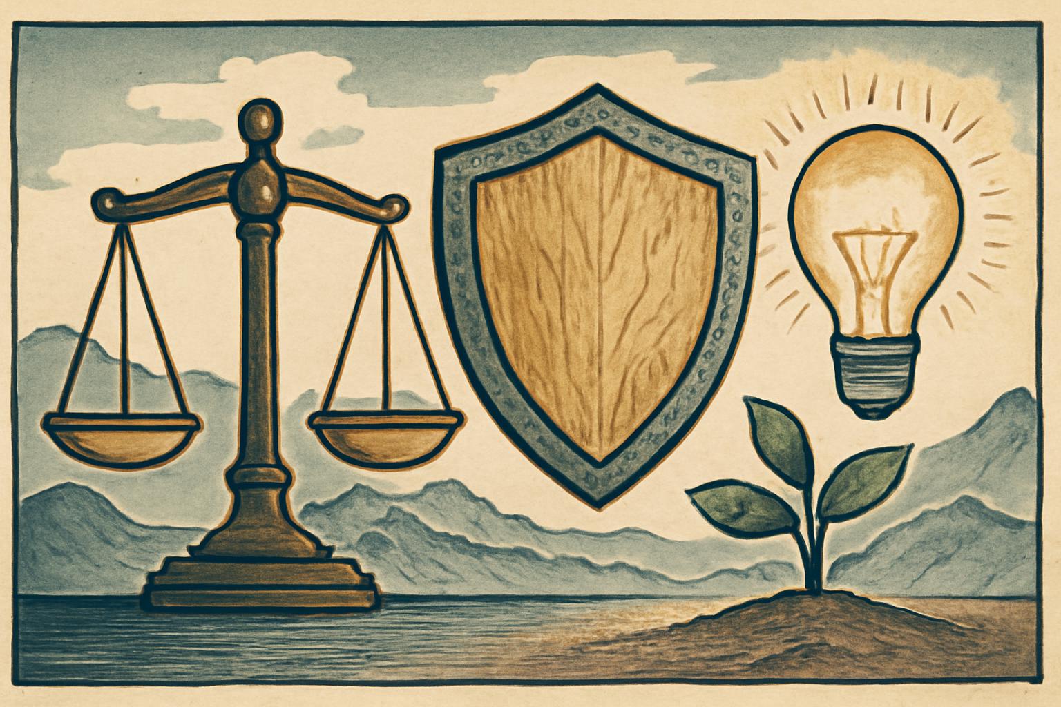 Liberale Sicherheit: Rechtsstaat, Verhältnismäßigkeit und Prävention statt Panik ⚖️🛡️💡🌱