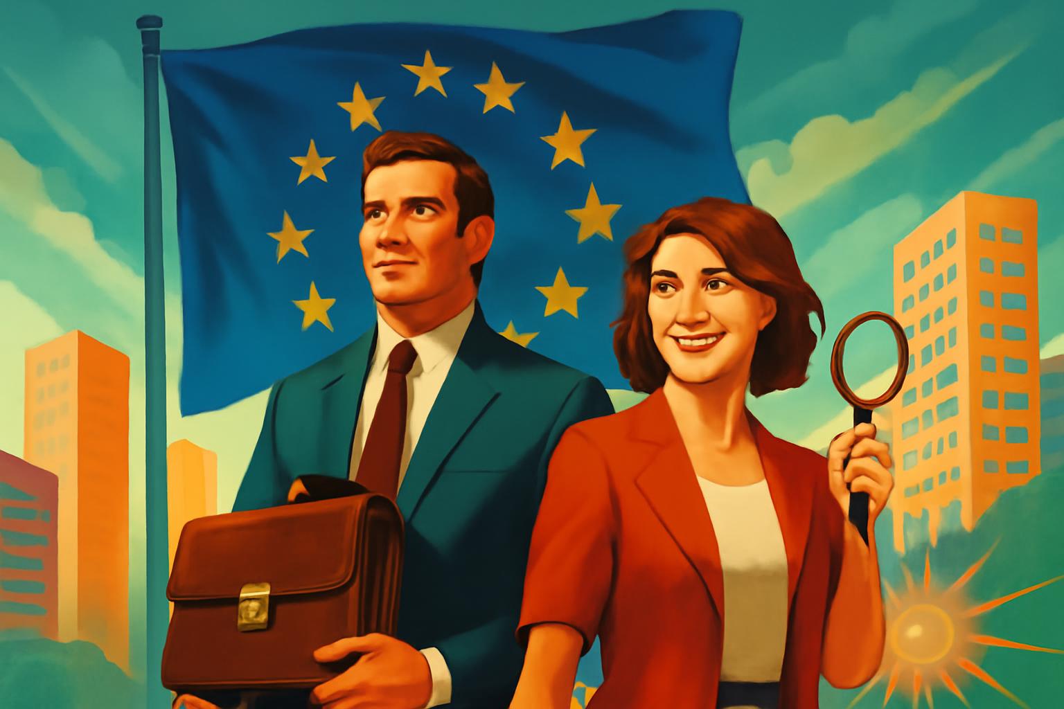 Souverän-demokratisches Europa: marktorientierter Binnenmarkt, faire Regeln, transparente Förderung 🇪🇺💼✨🔎