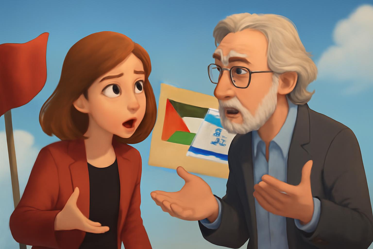 Linke: Debatte um Zionismus nicht als Diffamierung; Selbstbestimmung beider Völker 🕊️🌍