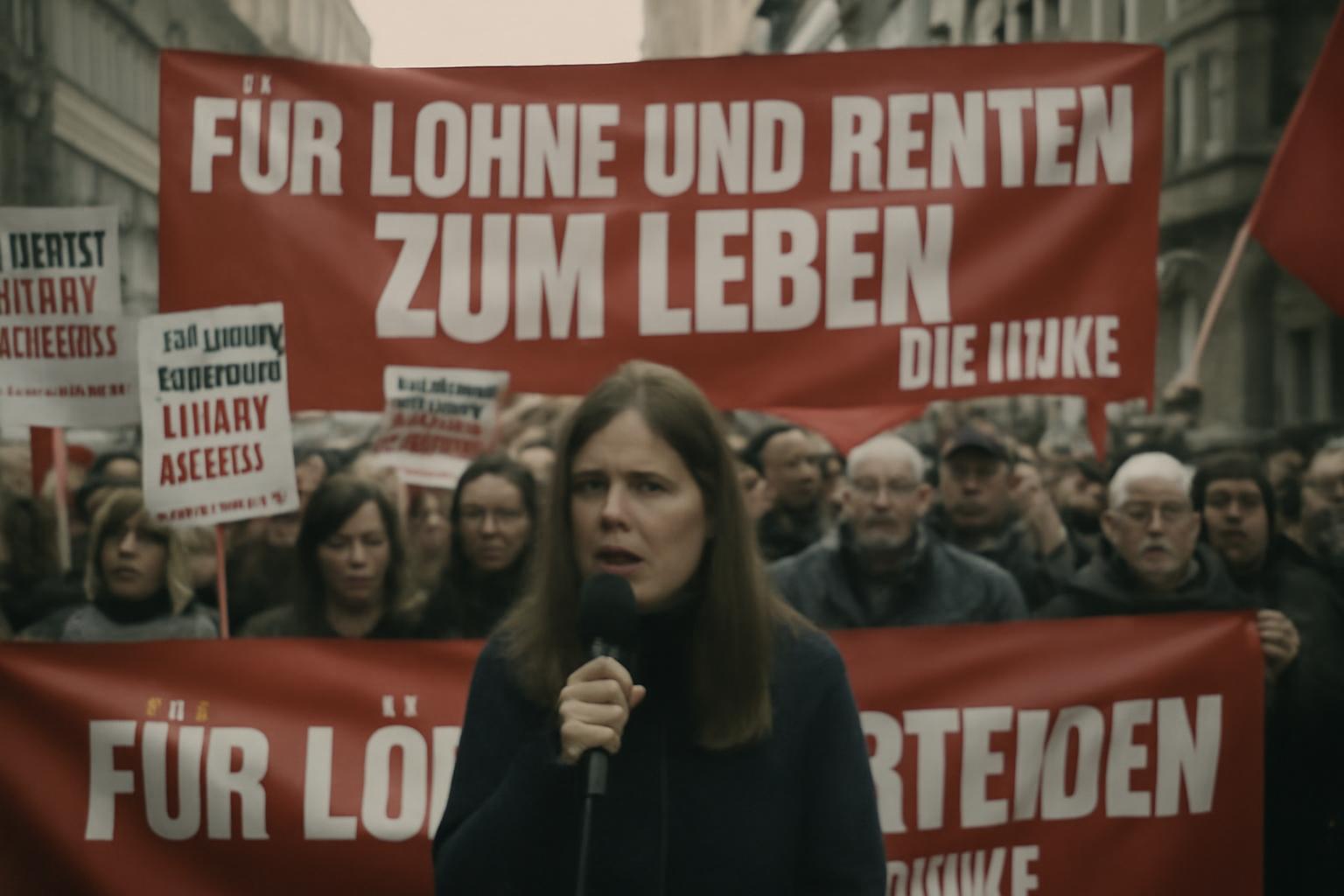 Linke zu 1. Mai-Protesten gegen Kürzungspolitik; 8-Stunden-Tag und Löhne zum Leben 🚩💸