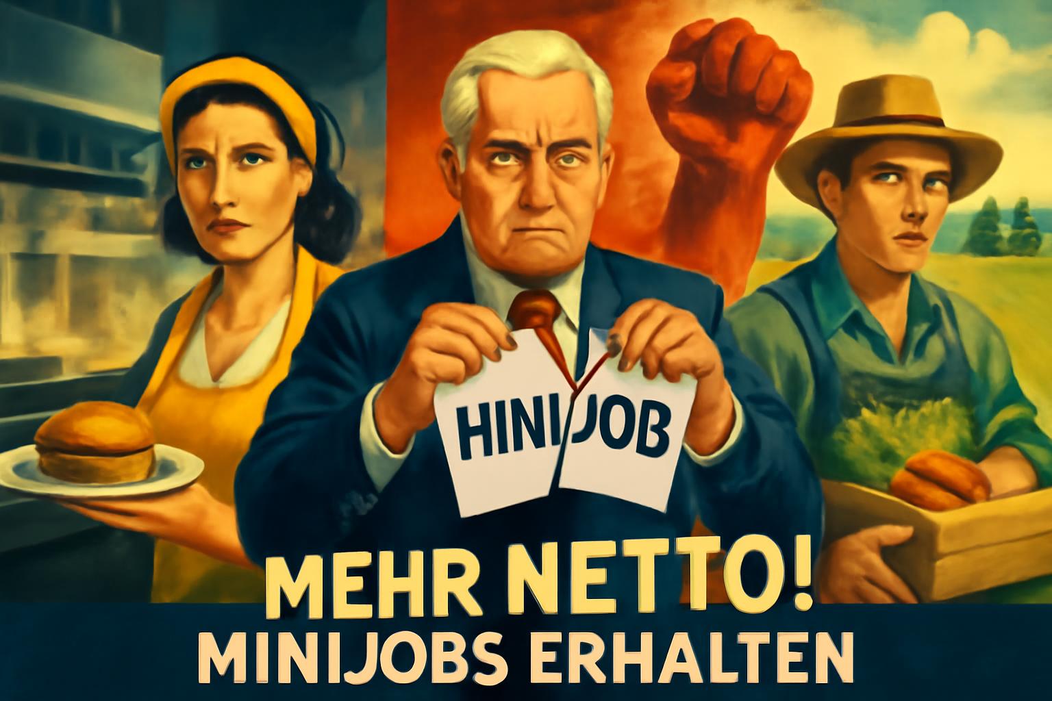 FDP: Minijobs erhalten, nicht abschaffen – Entlastung statt Steuerlast 💶⚖️