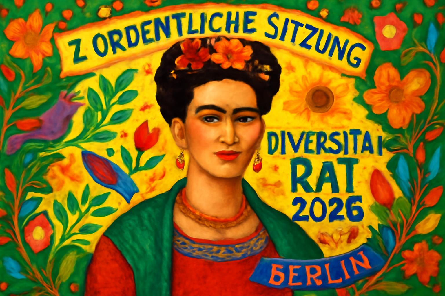Zweite ordentliche Sitzung des Diversitätsrats 2026 & Vielfaltskongress in Berlin 🎉🌈🤝