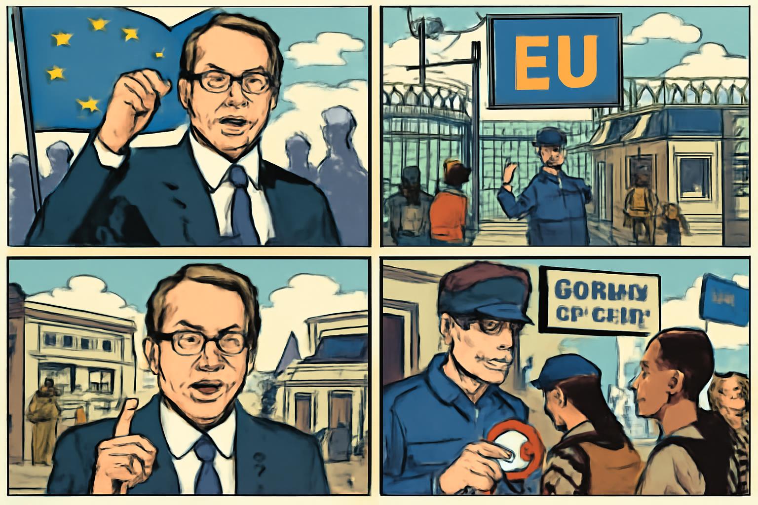 CDU: Neues europäisches Selbstbewusstsein, beschleunigte Grenzverfahren, Return Hubs 🛡️🌐
