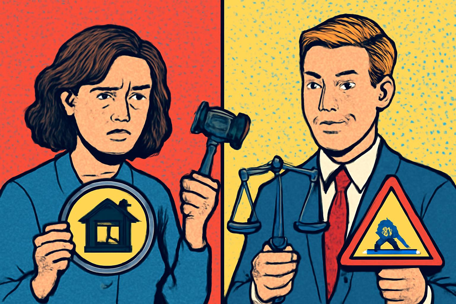 Linke: Mietdeckel und harte Strafen; Liberale: marktwirtschaftliche Gegenmaßnahmen gegen Missbrauch + Neubauförderung 🏠⚖️🚧