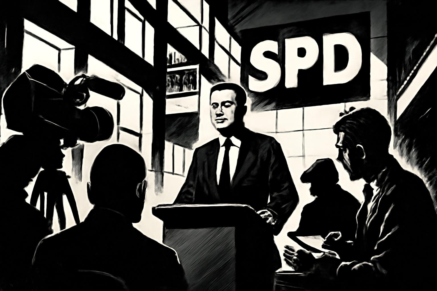 SPD-Pressekonferenz mit Tim Klüssendorfein, 6.7.2026, 13:45 Uhr, Willy-Brandt-Haus 🎤🗞️