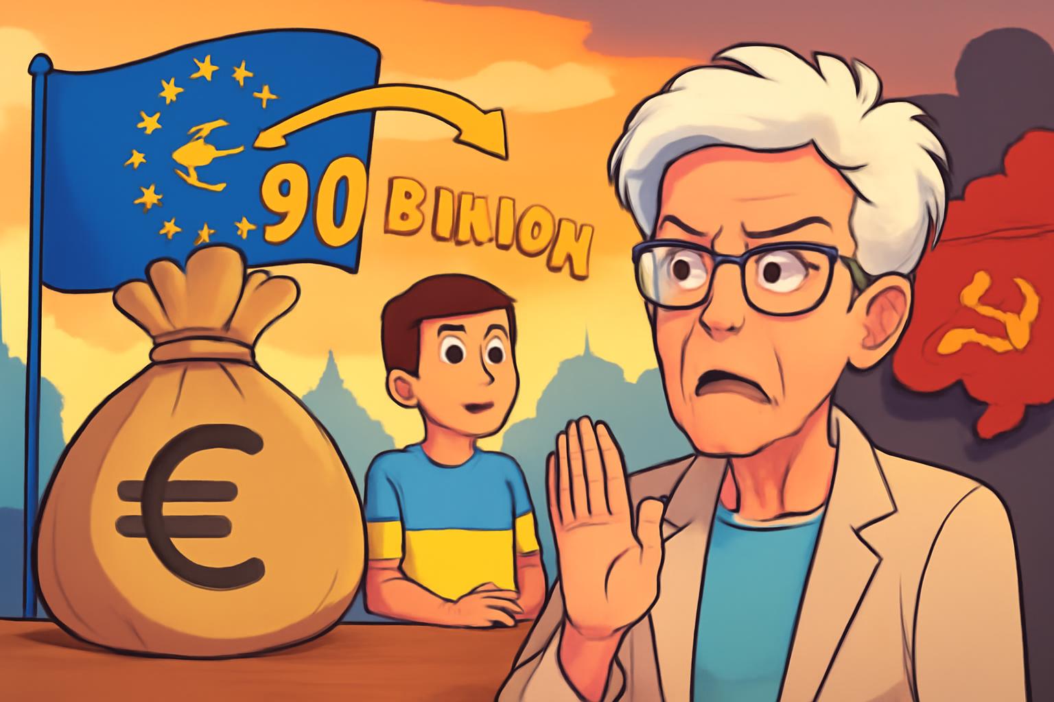 EU-Kredit an die Ukraine: Uneinigkeit schwächt Glaubwürdigkeit; Liberale fordern rechtsfeste, marktorientierte Finanzierung 💶🤝⚖️🌍