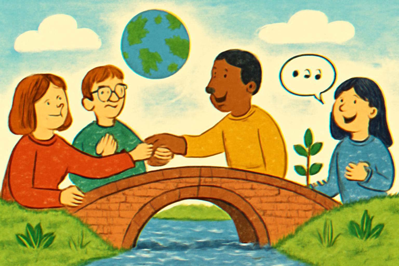 Ost-West-Brücken stärken: Demokratie, Teilhabe und Wachstum 🌍🤝💬🌱