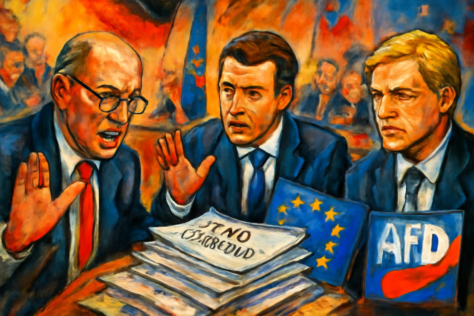 Merz lehnt Eurobonds; Macron fordert EU-Schuldenfinanzierung — AfD: Verschuldung bleibt national (AEUV Art. 125); Boehringer: Heuchelei 🇪🇺💶🇩🇪