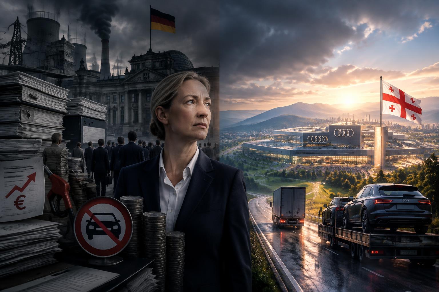 Weidel: Audis Milliardeninvestition in Georgia ist ein Weckruf für Deutschland 🚗🇩🇪