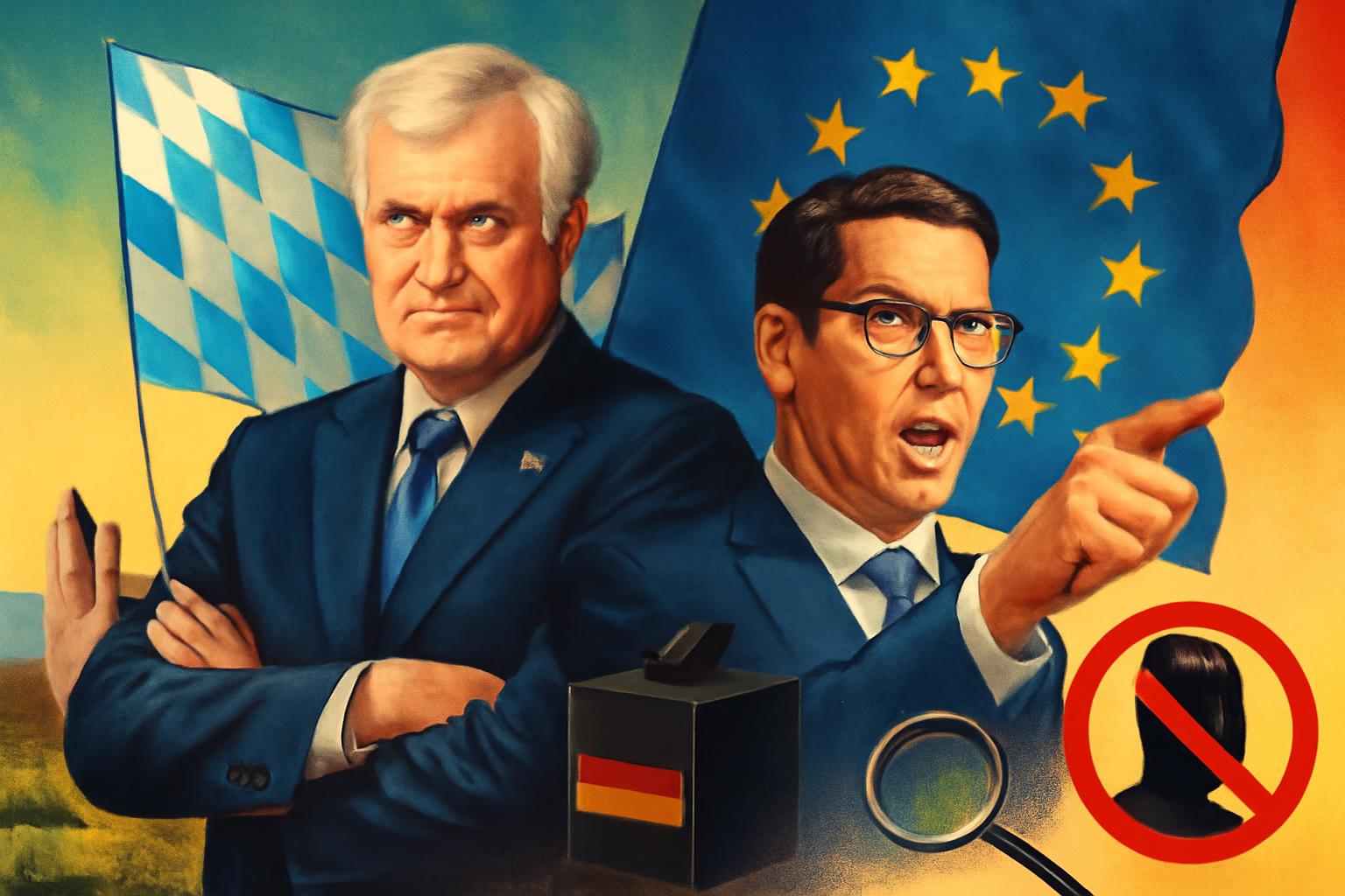 CSU als einzigartige Bayern-Partei mit pro-Europa-Ausrichtung; AfD-Abgrenzung – Liberale für Rechtsstaat, Integration 🇩🇪🗳️🔎