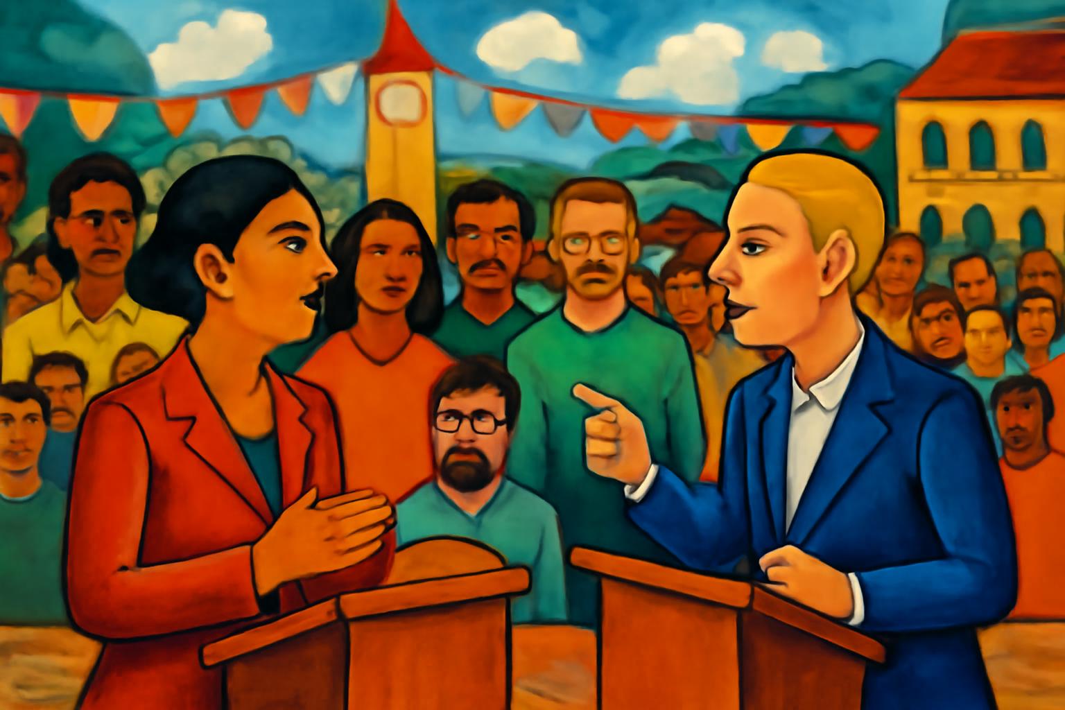 BSW plant Duell Wagenknecht vs Weidel auf Ost-Marktplatz; Brief an AfD 🗳️🗞️