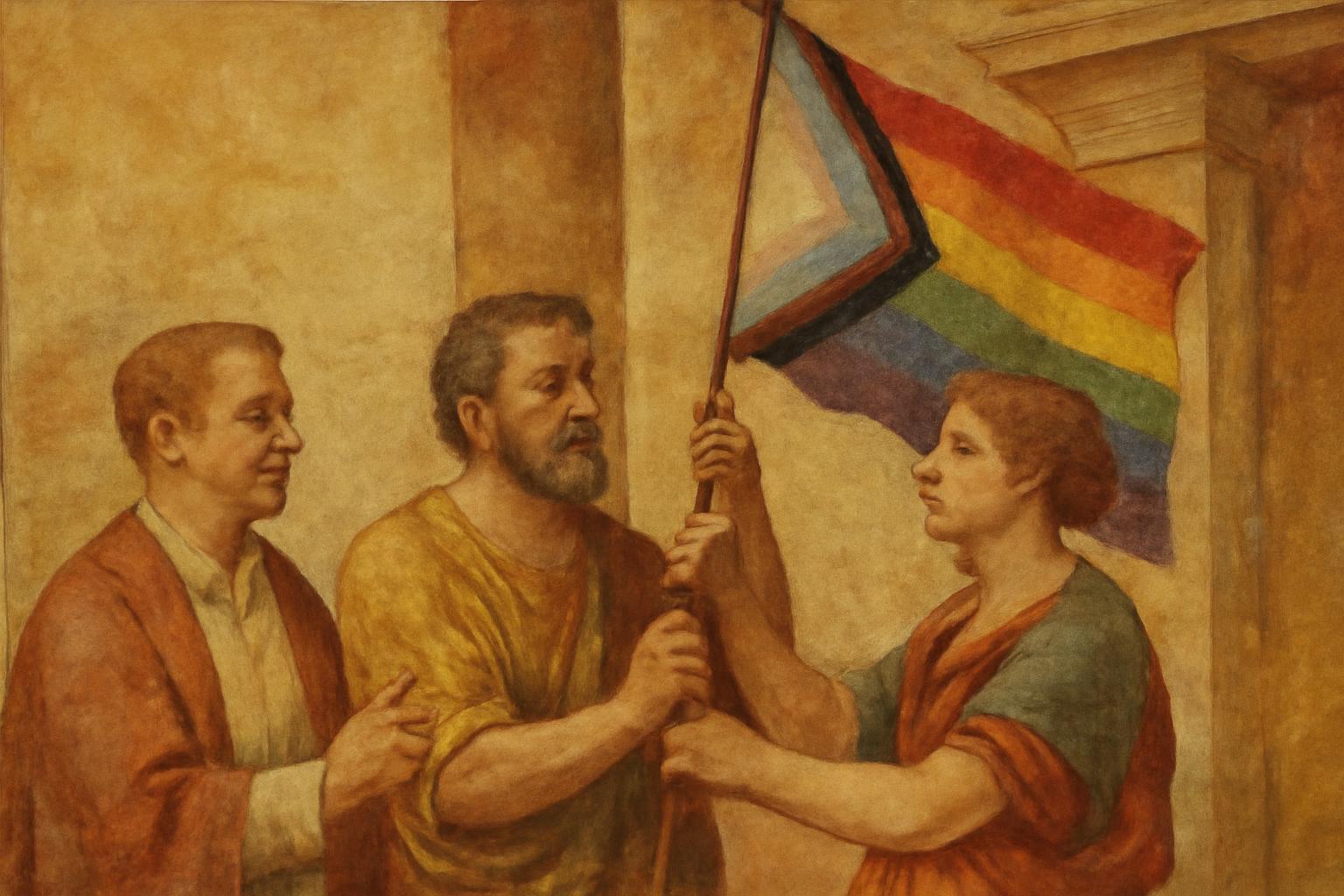SPDqueer-Statement zu CSD Berlin, Pride-Flagge am Willy-Brandt-Haus 🎉🏳️‍🌈