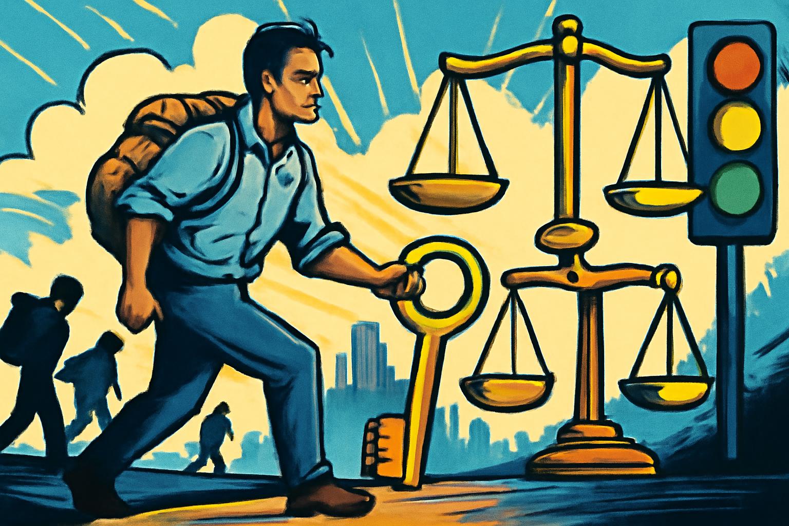 Migration als Chance: Offener Arbeitsmarktzugang und starker Rechtsstaat 🗝️⚖️🚦