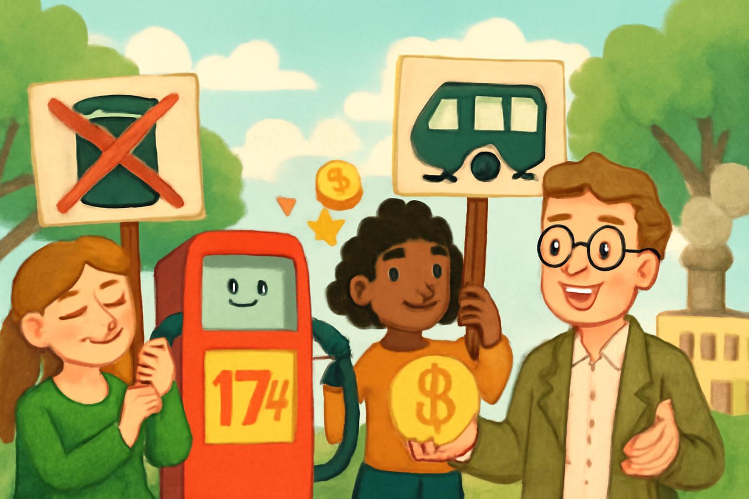 Grüne: Tankrabatt nützt Konzerne; echte Entlastungen wie 9-Euro-Ticket & Bürgergeld💸⚖️