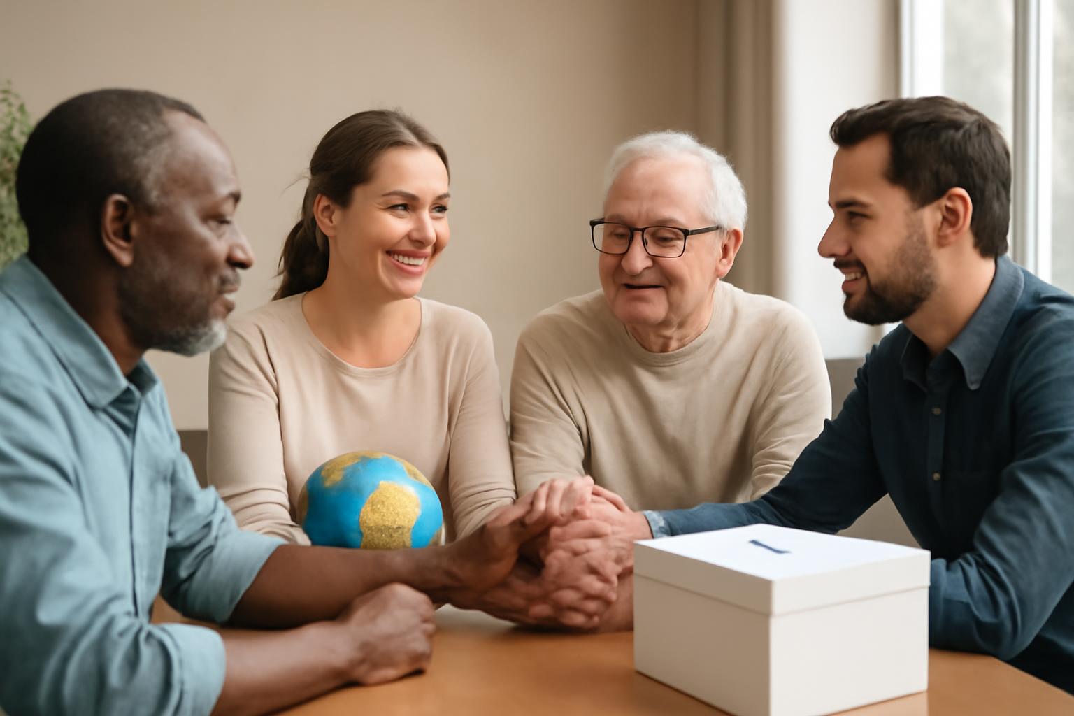 Gemeinsam leben: Basis-Konsultationen zur Stärkung von Zusammenhalt und Bürgerbeteiligung 🗳️🤝🌍