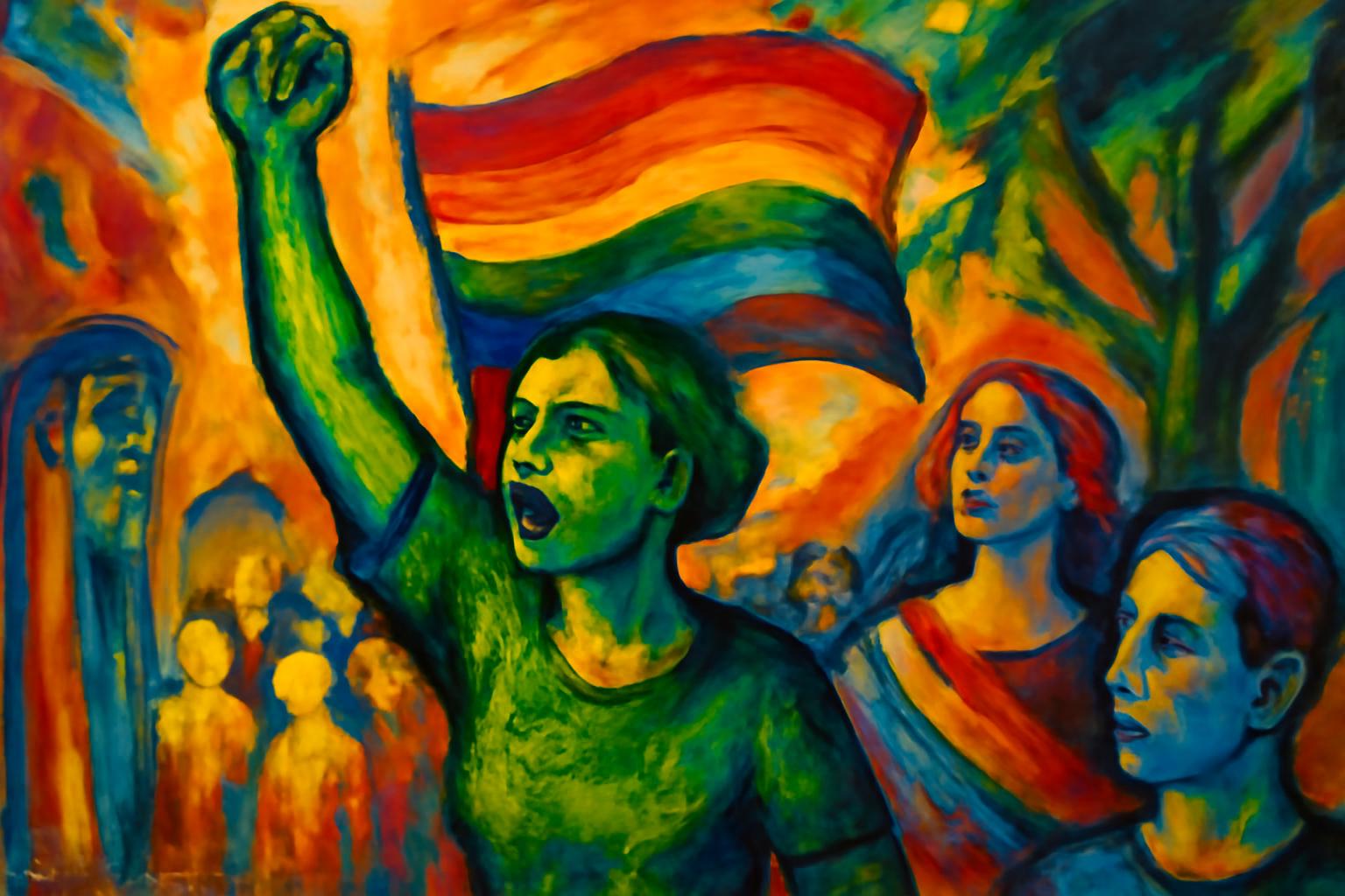 Grüne: Pride als Protest, Sichtbarkeit & Rechte – Schutz, Finanzierung & Strukturen 🌈🤝