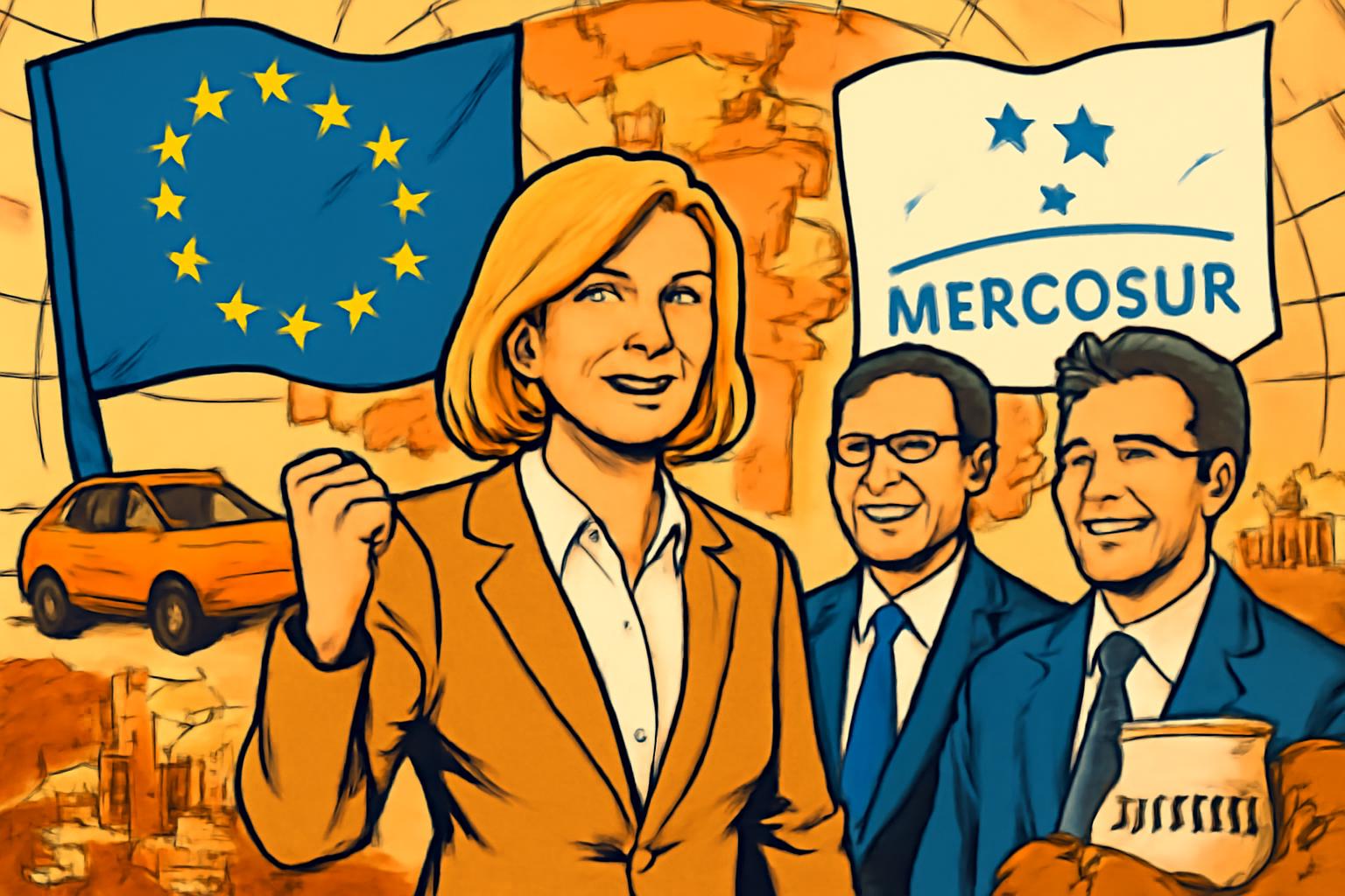 EU ratifiziert Mercosur-Abkommen: Mehr Offenheit, Arbeitsplätze und Rohstoffe 🇪🇺🤝📈🔋