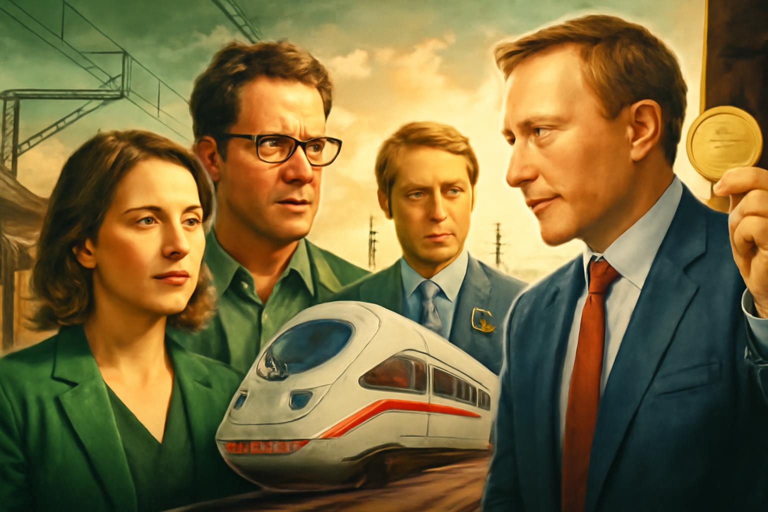 Grüne fordern verlässliche Bahn-Infrastrukturplanung und klare Staatssteuerung; Liberale setzen auf Marktöffnung, Transparenz und Investitionen 🚄💶⚖️