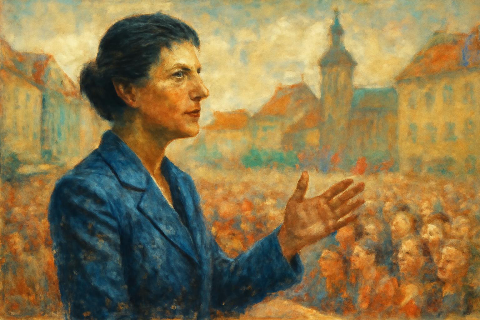 Wagenknecht: Unabhängige Sachsen-Anhalt-Regierung, Brandts Friedens-Erbe 🕊️🤝
